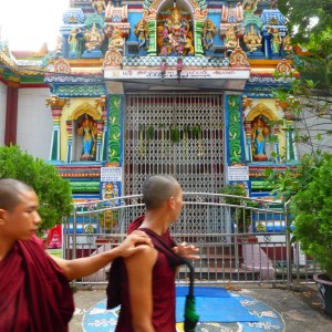 Monks in the (Yangon) City
